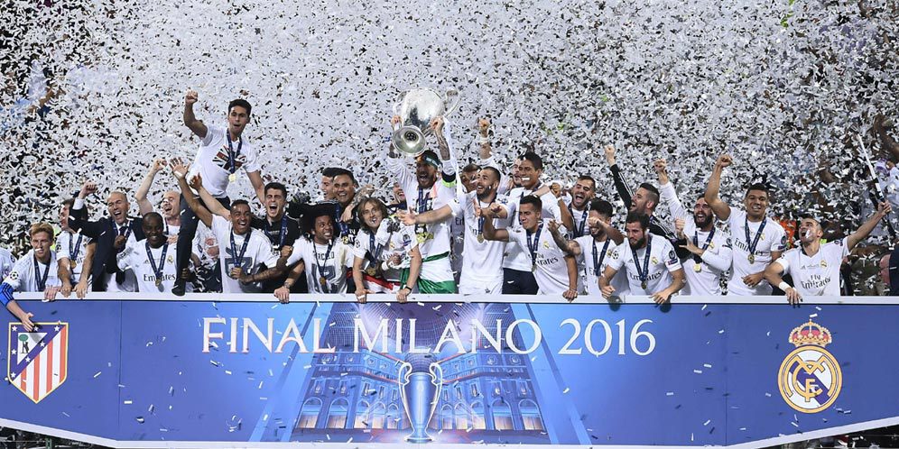 Video Selebrasi Juara Real Madrid di Ruang Ganti San Siro