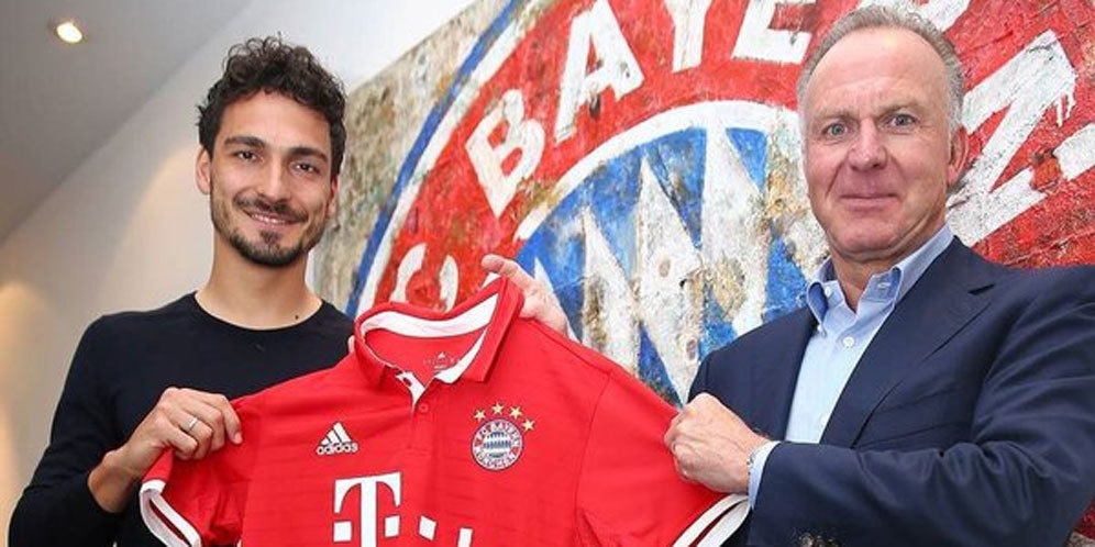 Hummels Resmi Teken Kontrak di Bayern Munchen