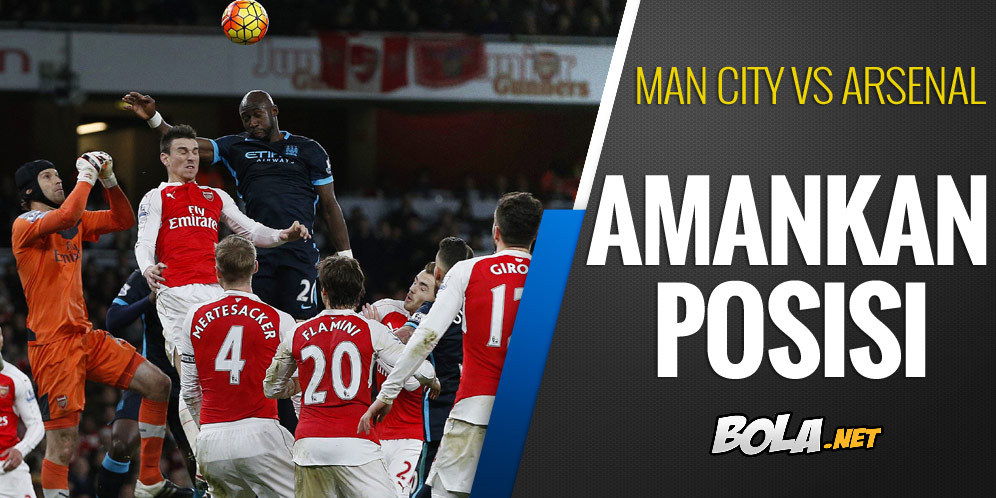 Prediksi Manchester City vs Arsenal Minggu 8 Mei 2016