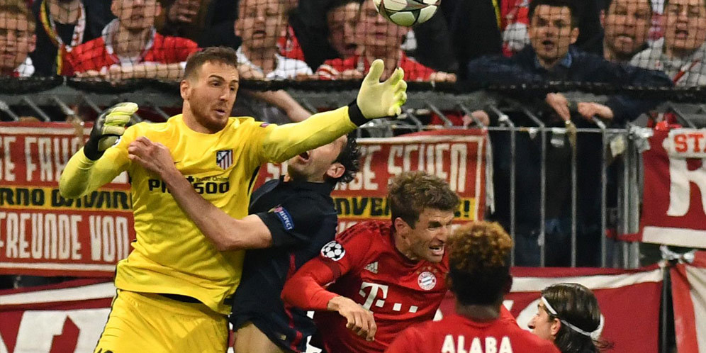 Oblak: Memang Mustahil Clean Sheet Lawan Bayern