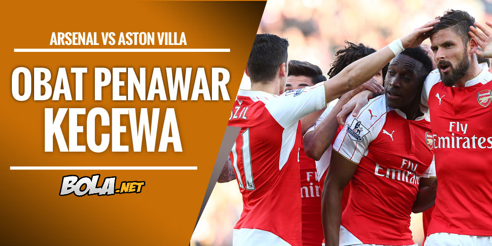 Prediksi Arsenal vs Aston Villa 15 Mei 2016