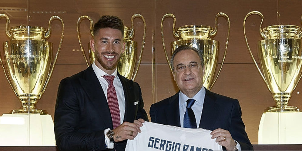 Presiden Real Madrid Terima Kasih Pada Sergio Ramos