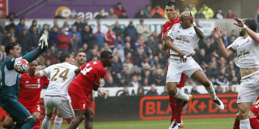 Hasil Pertandingan Swansea vs Liverpool: Skor 3-1