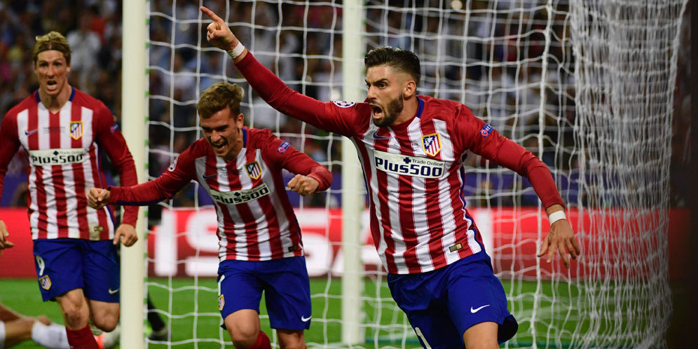 Romantis! Carrasco Rayakan Gol di Final UCL Dengan Ciuman