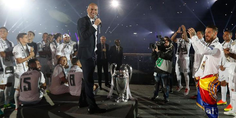 10 Momen Kunci Setahun Karir Gemilang Zidane di Madrid 