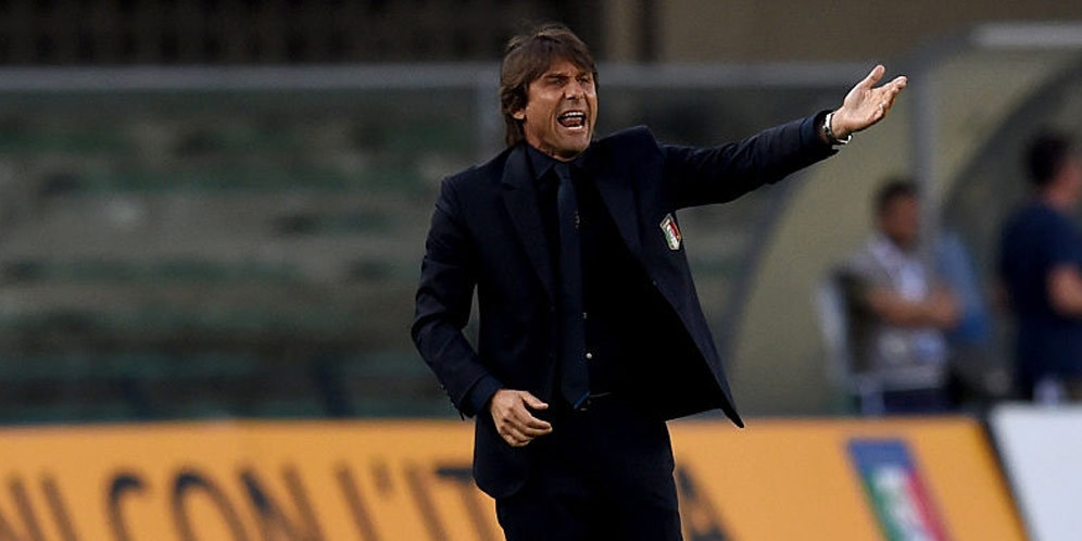 Kebahagiaan Conte Usai Italia Kalahkan Finlandia