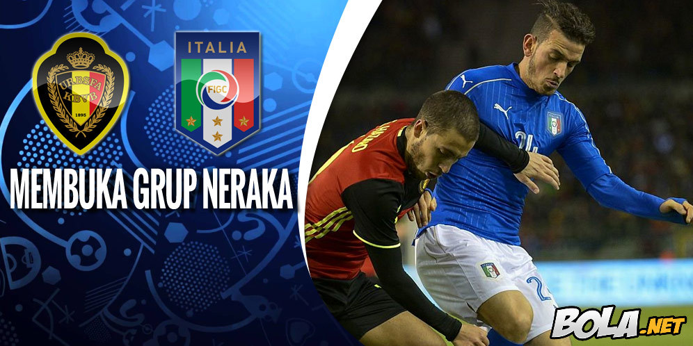 Data dan Fakta EURO 2016: Belgia vs Italia