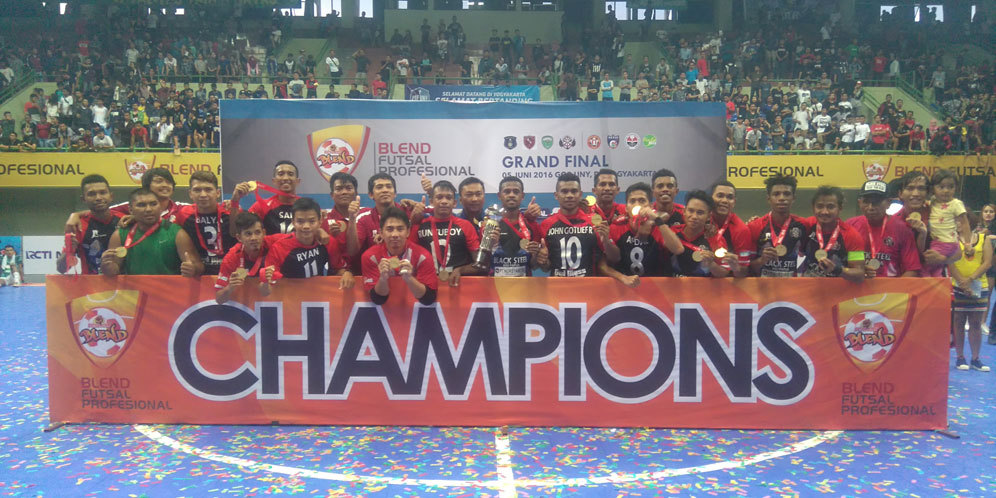 Rebut Gelar Juara Pro Futsal League, Black Steel Tatap Piala AFF