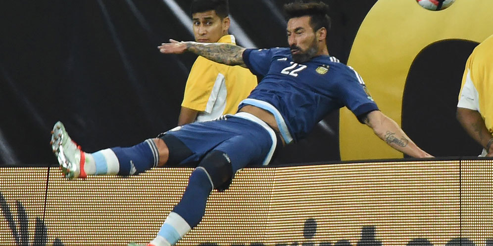 Lavezzi Out dari Copa America Gara-gara Kesandung Papan Iklan