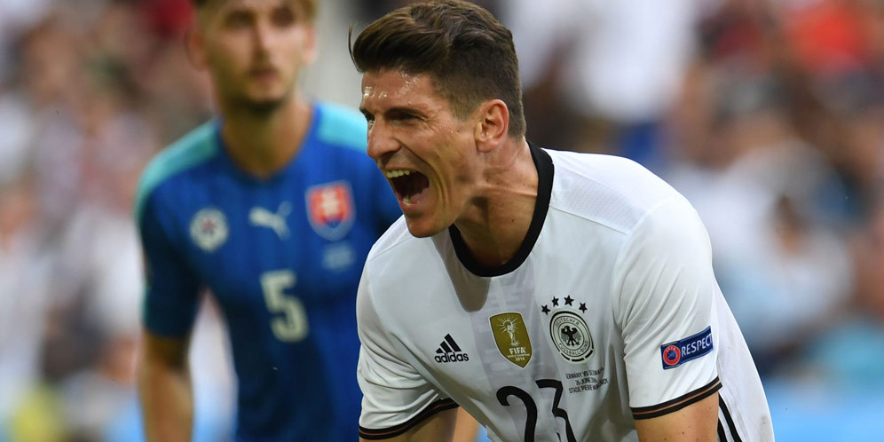 Mario Gomez Jadi Tumpuan Gol ke Gawang Italia