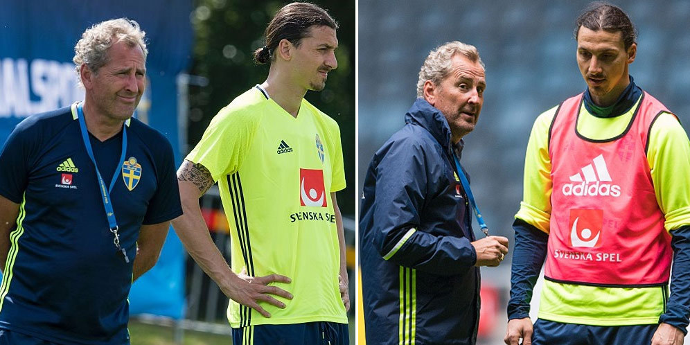 Hamren: Swedia Tak Terganggu Rumor Ibrahimovic