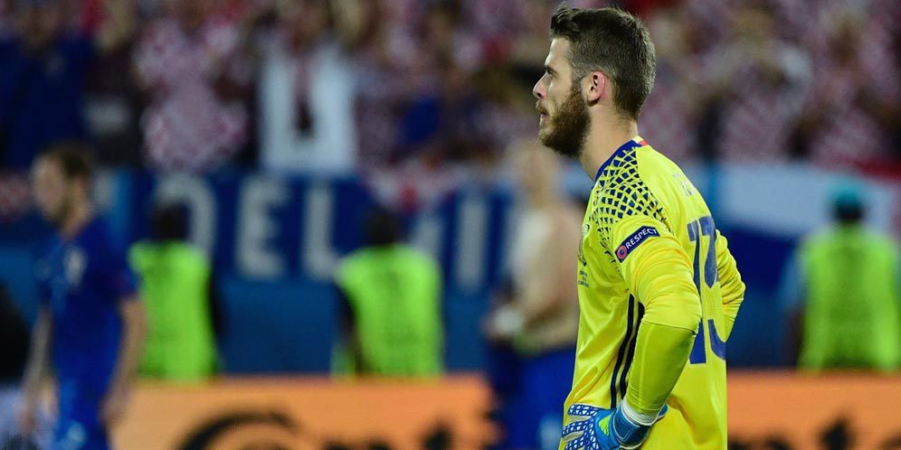 Kalah dari Italia, Del Bosque Sanjung Penampilan De Gea