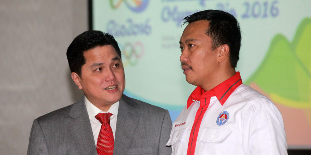 Imam Nahrawi dan Erick Thohir