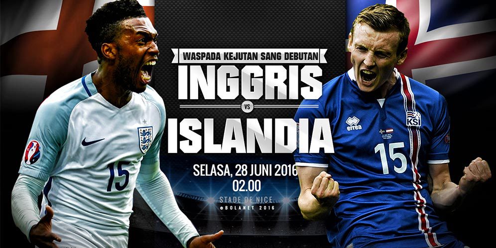 Prediksi Inggris vs Islandia 28 Juni 2016