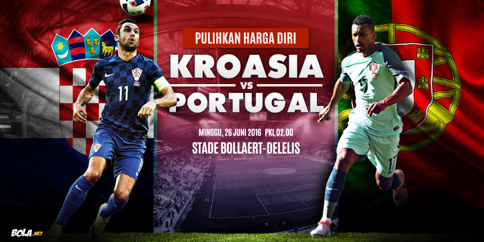 Prediksi Kroasia vs Portugal 26 Juni 2016