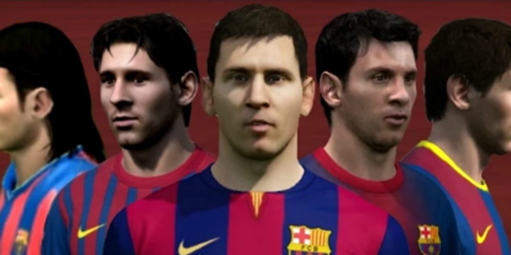 Luar Biasa, Video Evolusi Wajah Messi di FIFA