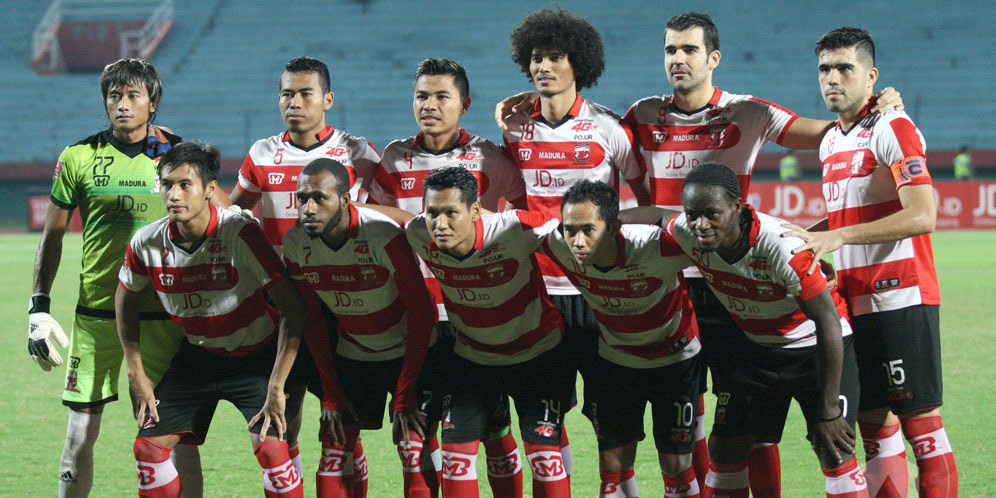 10 Pemain Madura United Kalahkan Bhayangkara SU