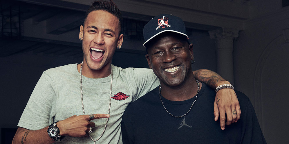 Legenda Basket, Michael Jordan Jadi Inspirasi Neymar Legenda Basket, Michael Jordan Jadi Inspirasi Neymar