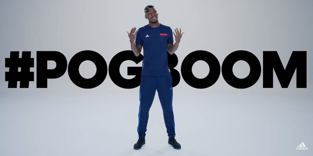 Aksi Pogba di Iklan Brilian Adidas