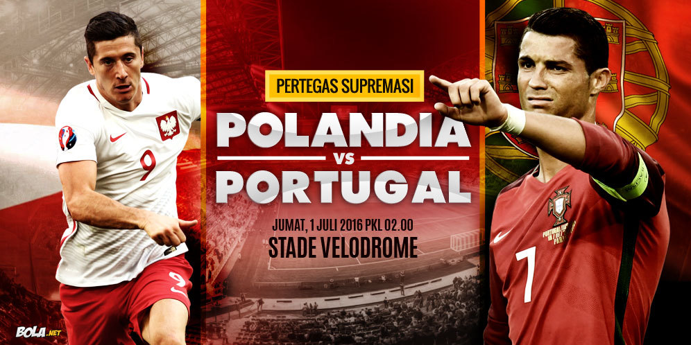 Prediksi Polandia vs Portugal 1 Juli 2016