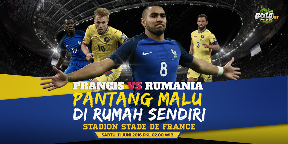 Prediksi Prancis vs Rumania 11 Juni 2016