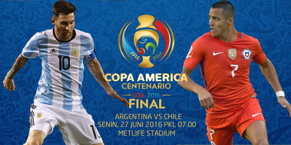 Prediksi Argentina vs Chile 27 Juni 2016