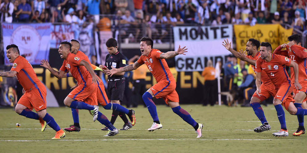 Highlights Copa America Centenario: Argentina 0 - 0 Chile (P 2-4)