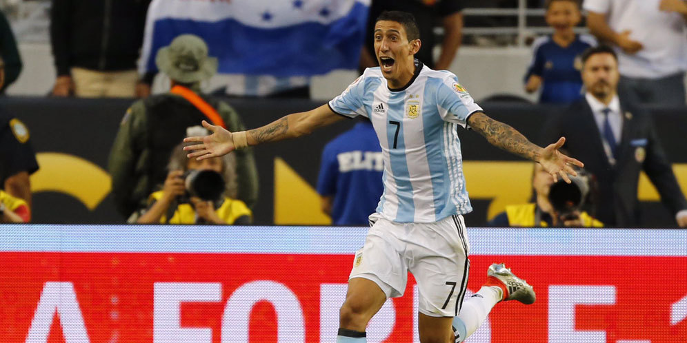 Di Maria Pimpin Argentina Kandaskan Chile