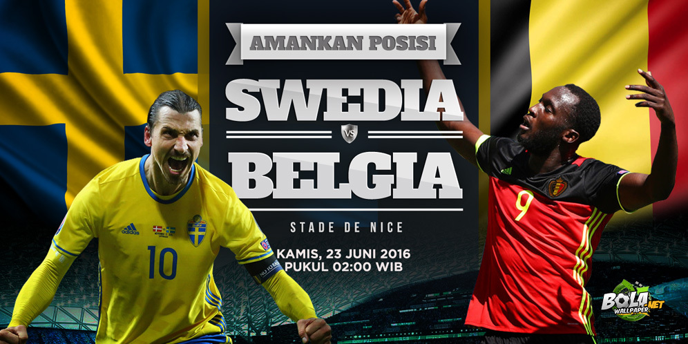 Prediksi Swedia vs Belgia 23 Juni 2016