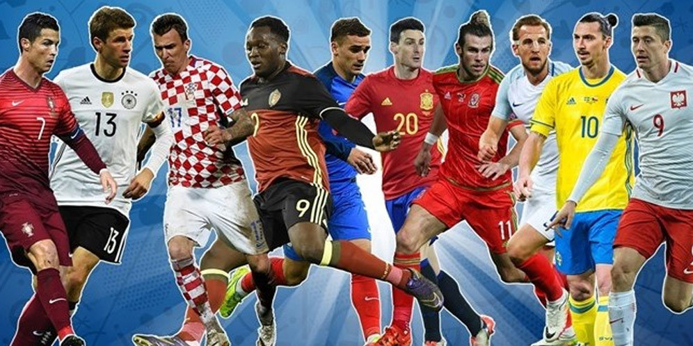 10 Calon Top Skor Euro 2016