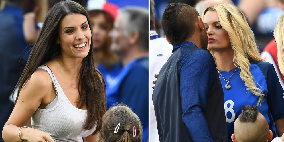 WAGs Les Bleus di Laga Prancis vs Irlandia