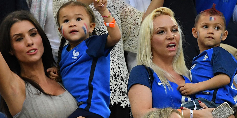 WAGs Les Bleus di Laga Prancis vs Albania