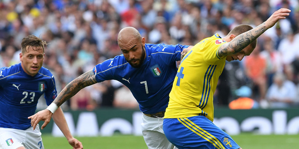 Zaza: Lawan Swedia, Italia Tidak di Level Tertinggi