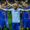 Di Lapangan, Di Tribun, Islandia Menolak Gentar