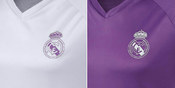 Jersey Latihan Real Madrid 2016/17, Putih dan Ungu