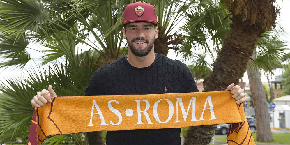 AS Roma Resmikan Transfer Kiper Timnas Brazil