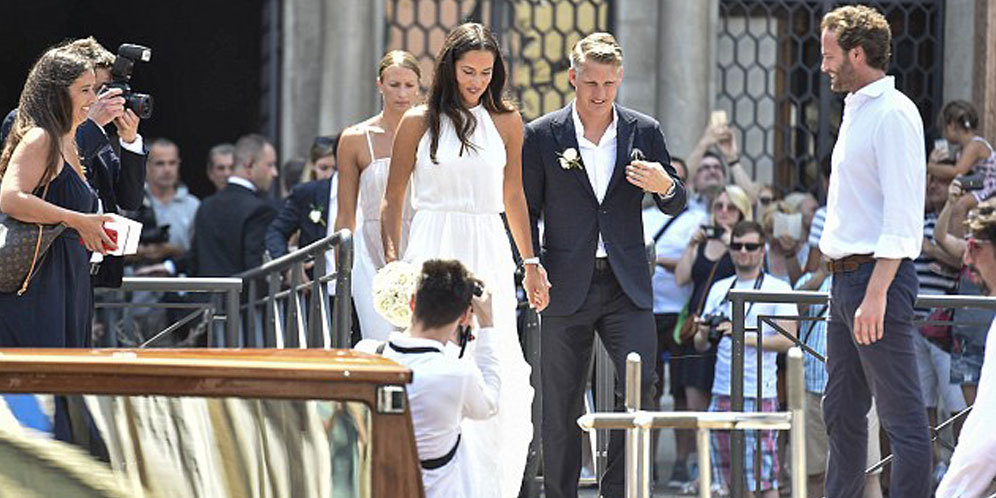 Romantis di Perahu, Schweinsteiger Nikahi Ana Ivanovic