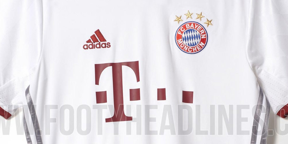 Bocoran Jersey Ketiga Bayern Munchen 2016/17