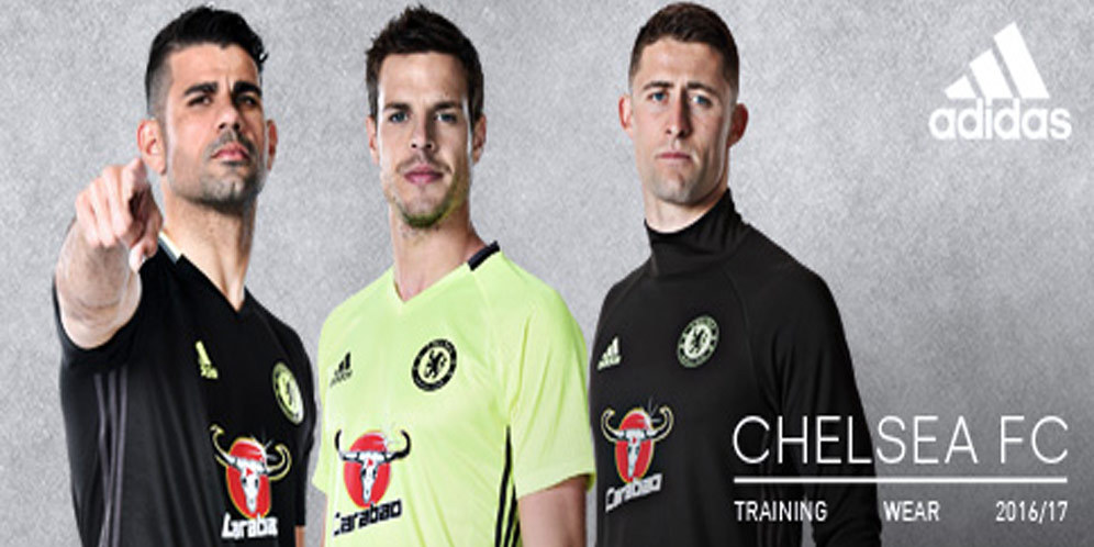 Jersey Latihan Chelsea 2016/17, Kuning dan Hitam