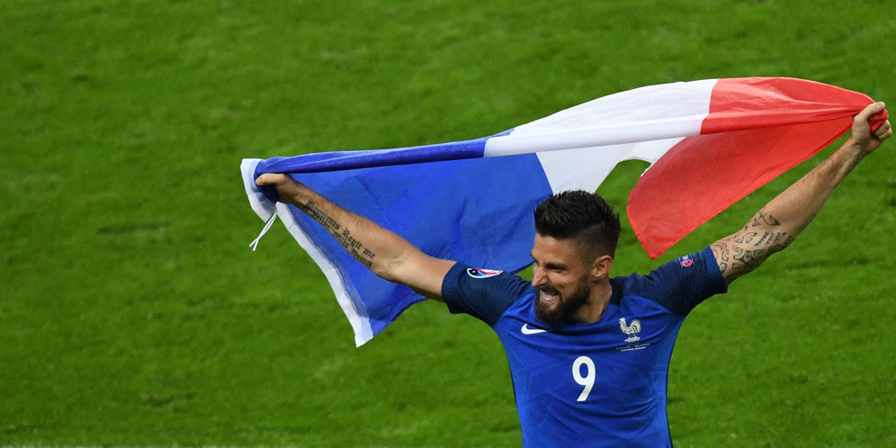 Performa Terbaik Giroud Dengan Seragam Prancis