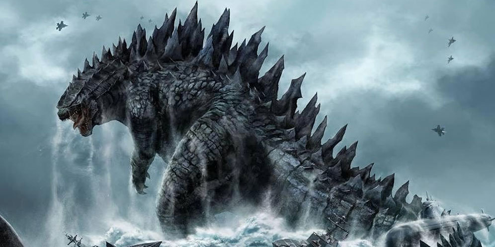 Wow! Godzilla Jadi Eksekutor Tendangan Penalti di Jepang