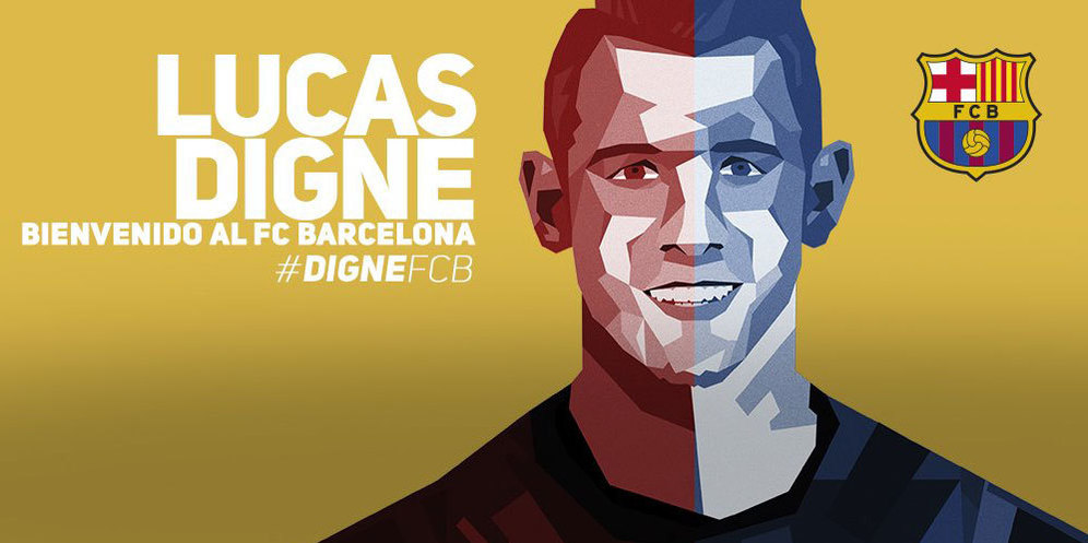 Lucas Digne Resmi Gabung Barcelona