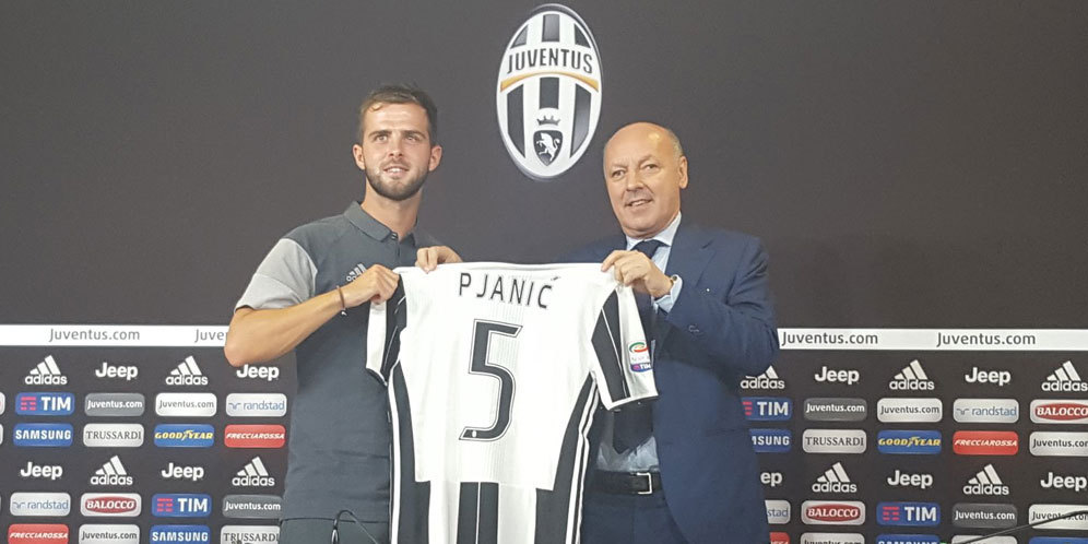 Idolakan Zidane, Pjanic Pakai Nomor 5 di Juventus