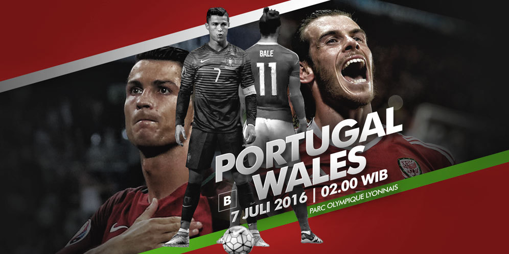 Prediksi Portugal vs Wales 7 Juli 2016