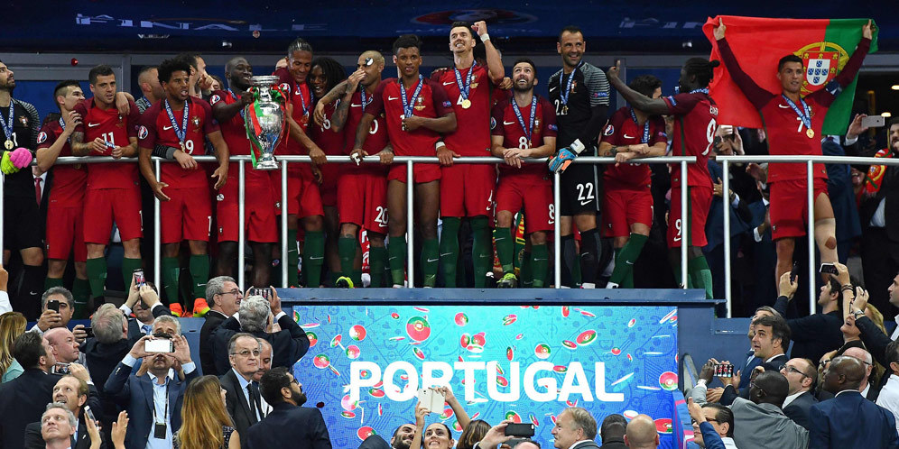 Portugal, 35 Pertandingan Menjadi Raja Eropa