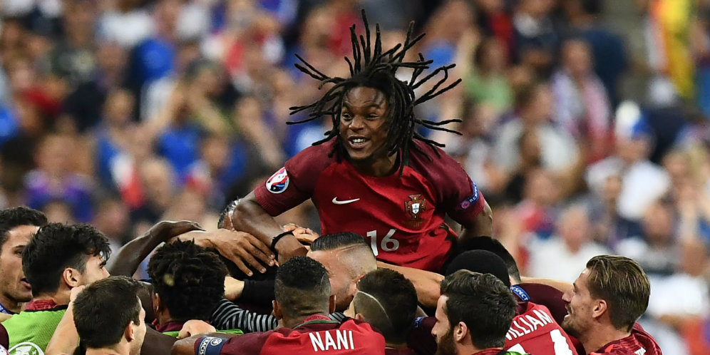 Renato Sanches Pemain Muda Terbaik Euro 2016