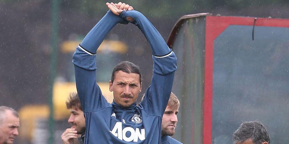 Ini Komentar Ibrahimovic Latihan Pertama di MU