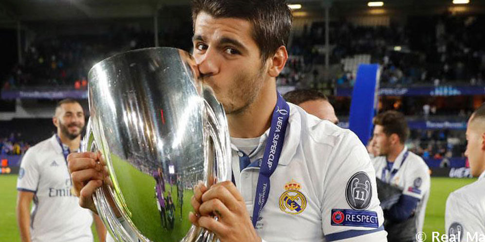 Morata: Saya Tak Bisa Tahan Tangis Ketika Diperkenalkan Madrid