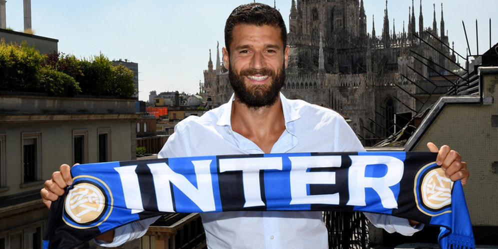 Galeri: Bahagianya Candreva Gabung Inter Milan