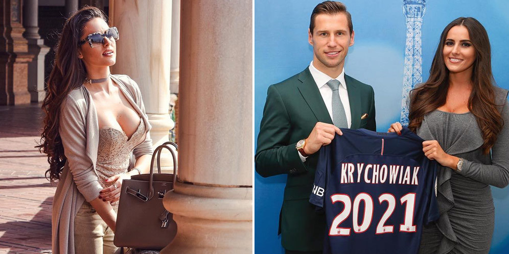 Pesona Dahsyat WAGs Baru PSG, Celia Jaunat